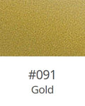 Permanent Adhesive Vinyl - 12" x 12" sheet - Gold - 091