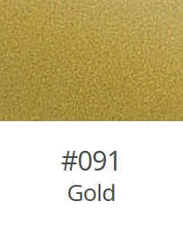 Permanent Adhesive Vinyl - 12" x 12" sheet - Gold - 091