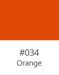 Permanent Adhesive Vinyl - 12" x 12" sheet - Orange - 034